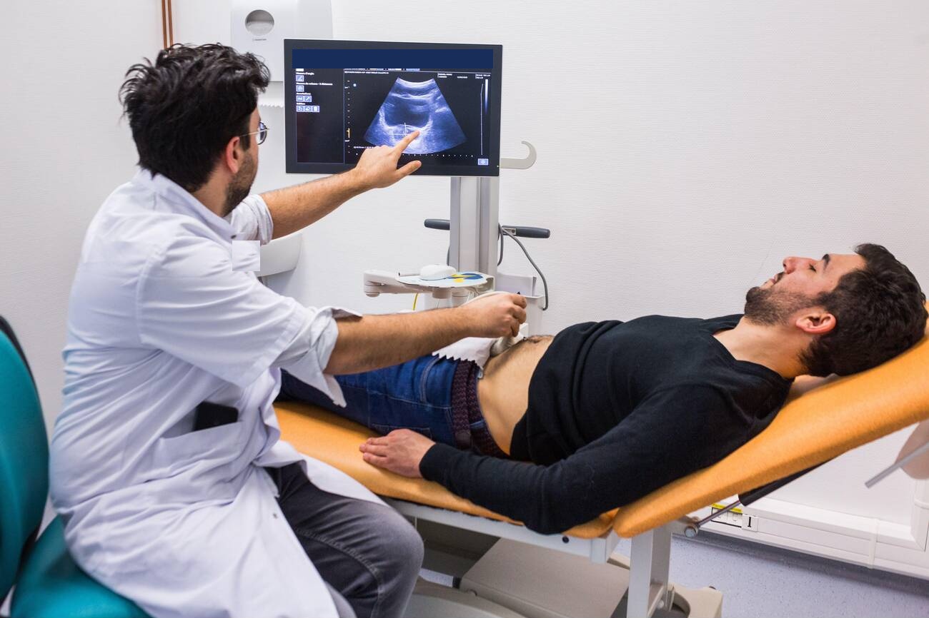 Clinical neuro-ultrasound and vascular Doppler examination with real-time sonography display